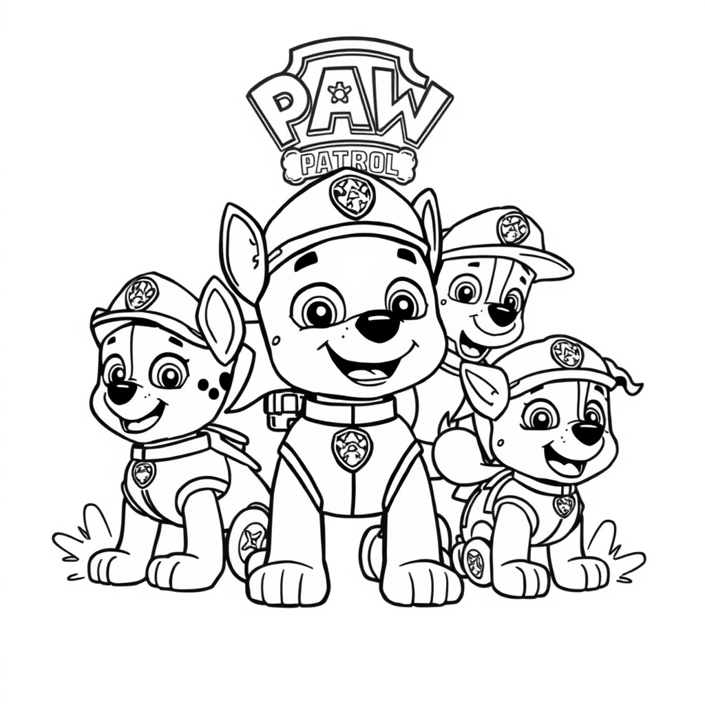 PAW Patrol: Coloreando Aventuras