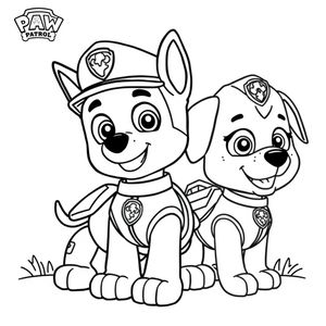 Libro de Colorear - Patrulla Canina