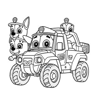 Libro de Colorear de PAW Patrol