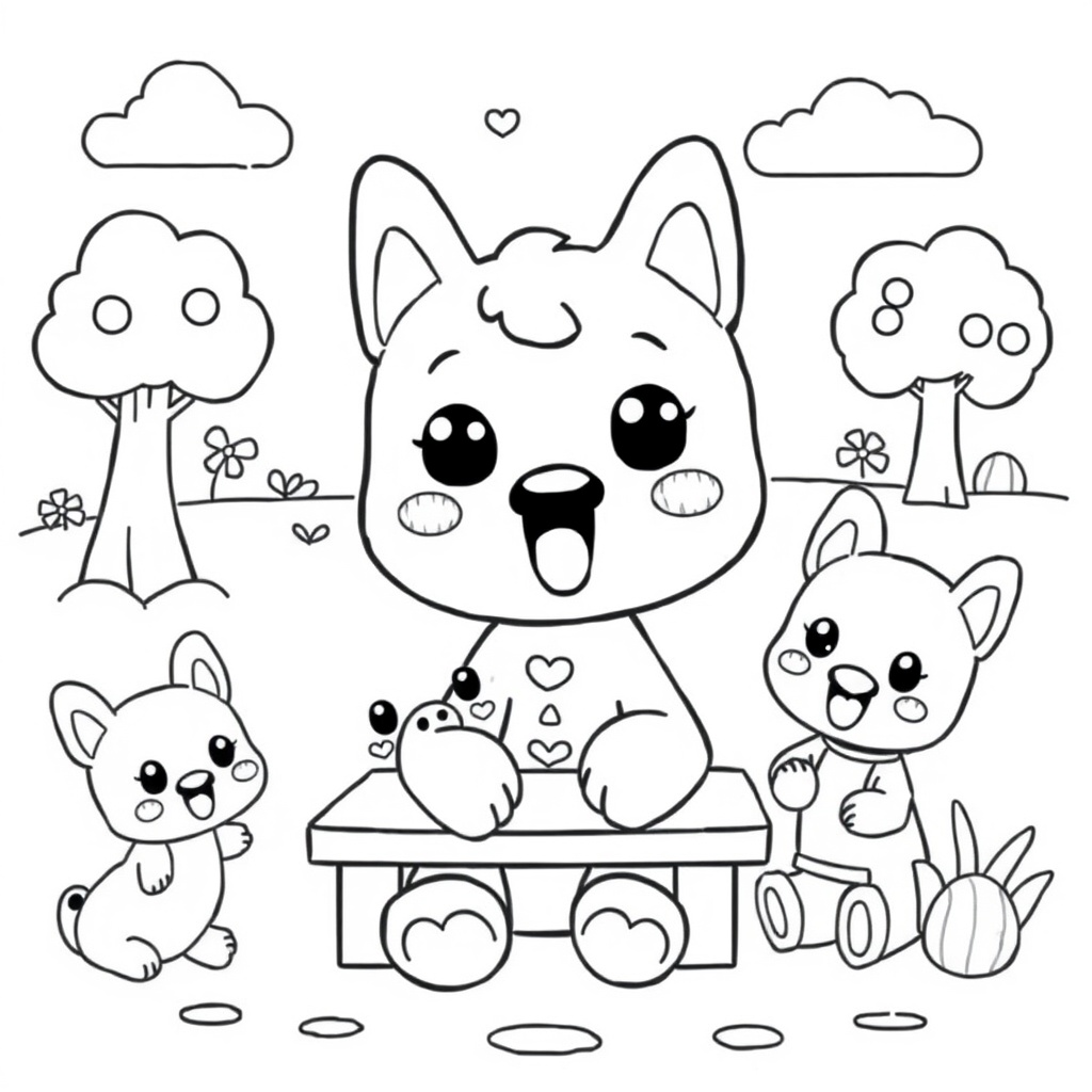 Bluey y Amigos - Un Mundo de Aventuras