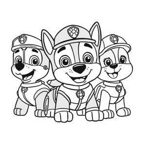 Patrulla Canina: Libro para Colorear de Héroes