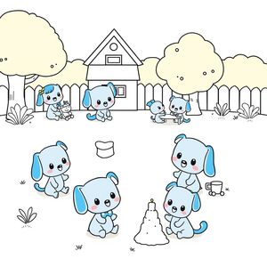 Libro para Colorear de Bluey