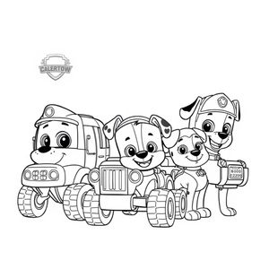 Libro de Colorear de PAW Patrol