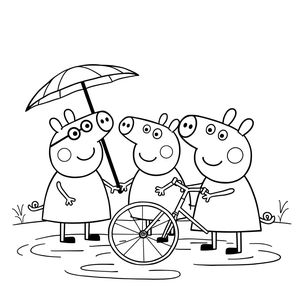 Kolorowanka Peppa Pig