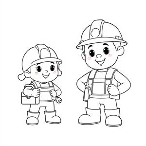 Libro para Colorear: BoB el Constructor