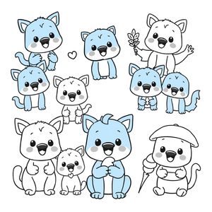 Libro de Colorear Bluey