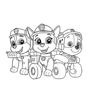 Psi Patrol Kolorowanka