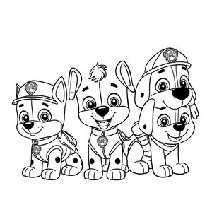 Páginas para Colorear de PAW Patrol: Misiones Heroicas