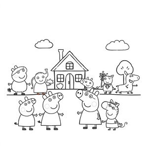 Peppa Pig - Una Aventura para Colorear