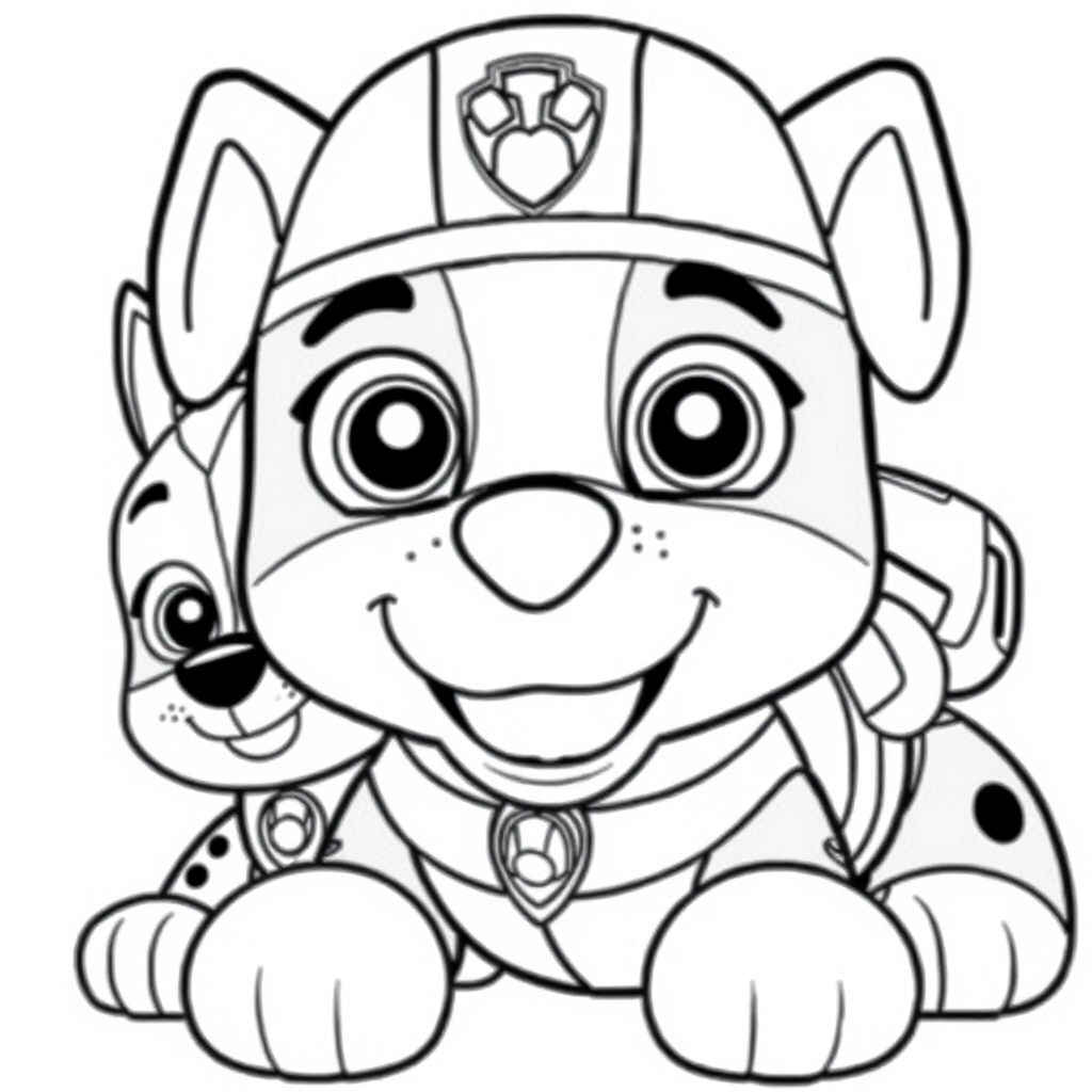 Libro para Colorear de la Patrulla Canina