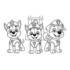 Libro de Colorear de PAW Patrol