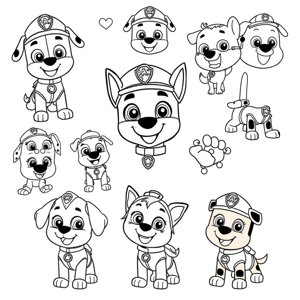 Kolorowanka PAW Patrol