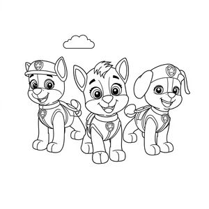 Psi Patrol Kolorowanka Przygód