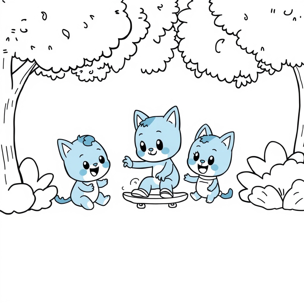 Libro para Colorear de Bluey