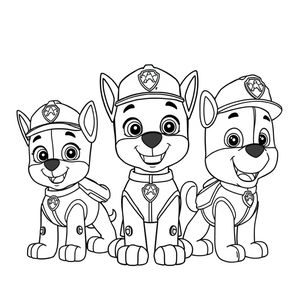 Libro para Colorear: Patrulla Canina