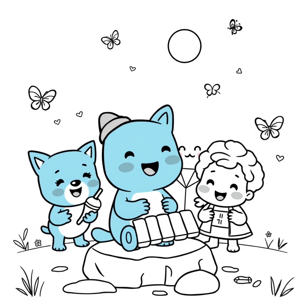 Libro para colorear de Bluey