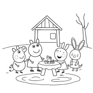 Aventuras de Peppa Pig - Libro para Colorear