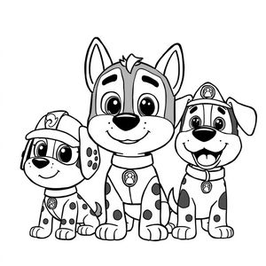 Libro para Colorear de PAW Patrol