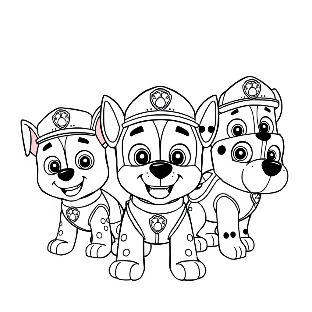 Libro para Colorear PAW Patrol