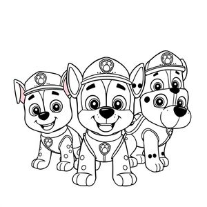 Libro para Colorear PAW Patrol