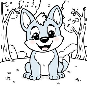 Libro para colorear Bluey