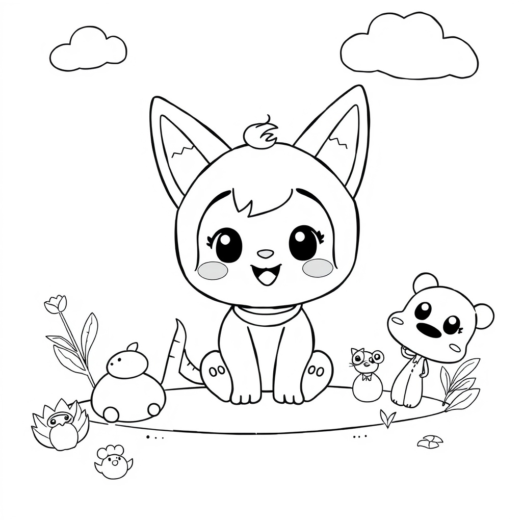 Libro para Colorear de Bluey