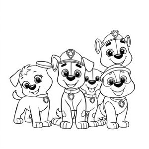 Patrulla Canina: Libro de Colorear de Aventuras