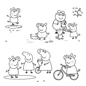 Libro para Colorear Peppa Pig