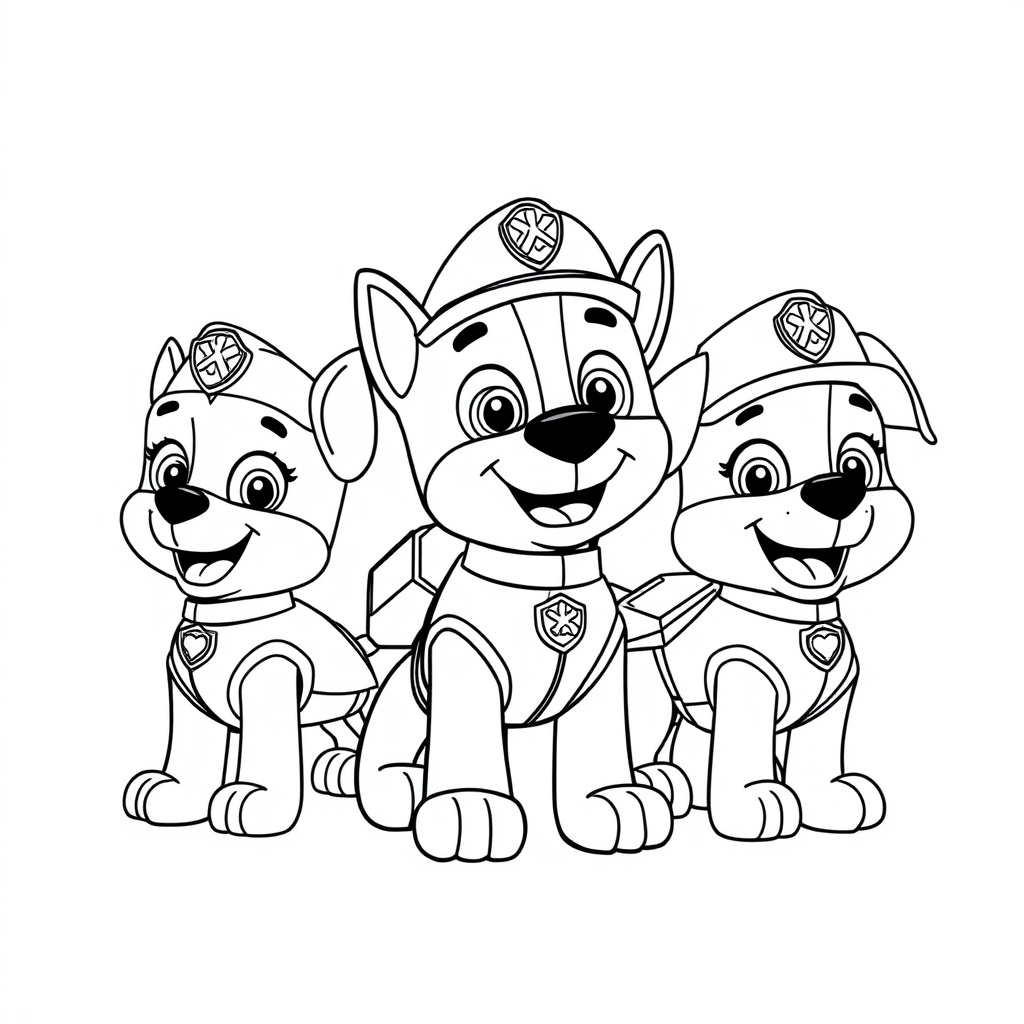 Libro para Colorear de Misiones de Héroes de PAW Patrol