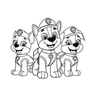 Libro para Colorear de Misiones de Héroes de PAW Patrol