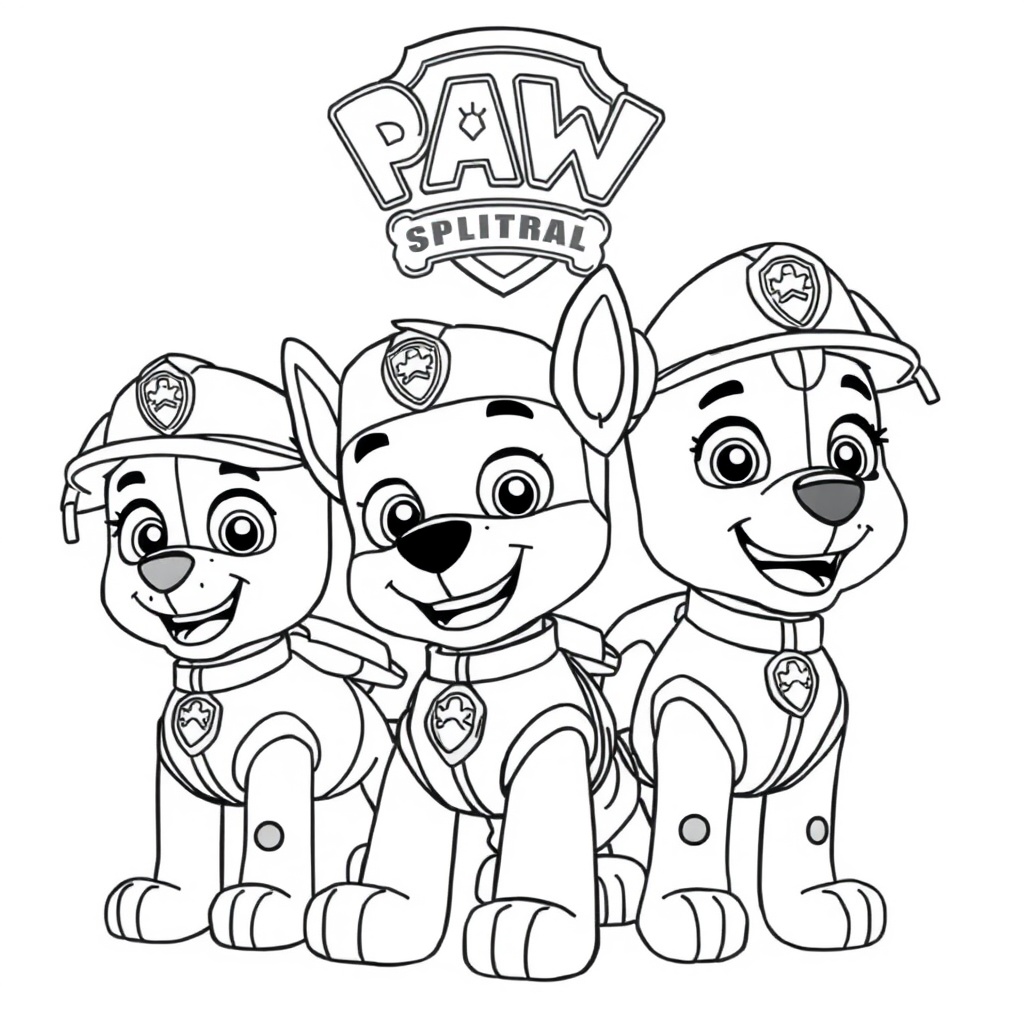 Libro de Colorear de PAW Patrol