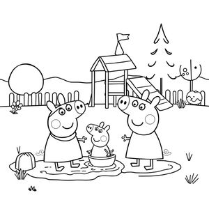 Libro para Colorear de Peppa Pig