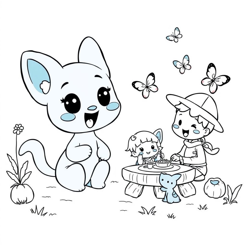 Libro de Colorear de Bluey