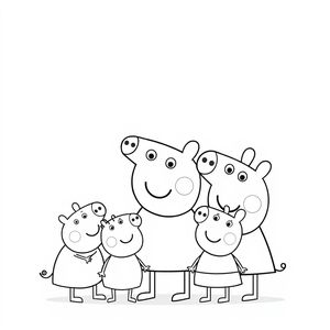 Libro de Colorear Peppa Pig
