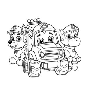 Libro para Colorear de PAW Patrol
