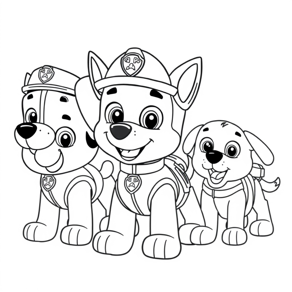 Patrulla Canina: Misión de Colorear