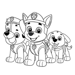Patrulla Canina: Misión de Colorear