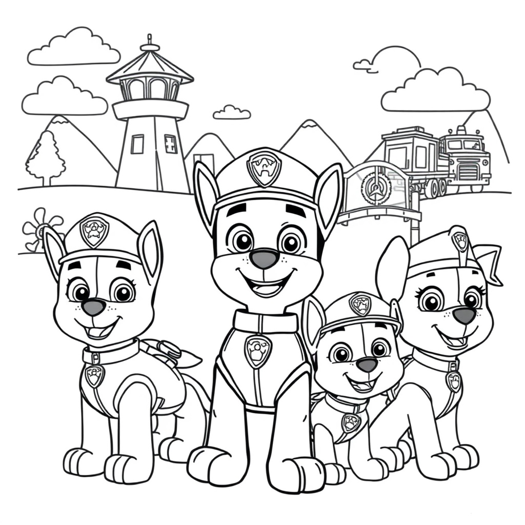 PAW Patrol: Libro para Colorear de Aventuras