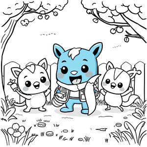 Libro para Colorear Bluey