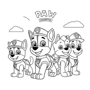 Libro de Colorear de PAW Patrol