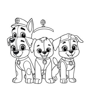 Libro para Colorear: Patrulla Canina