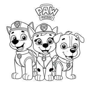 Patrulla Canina: Libro para Colorear