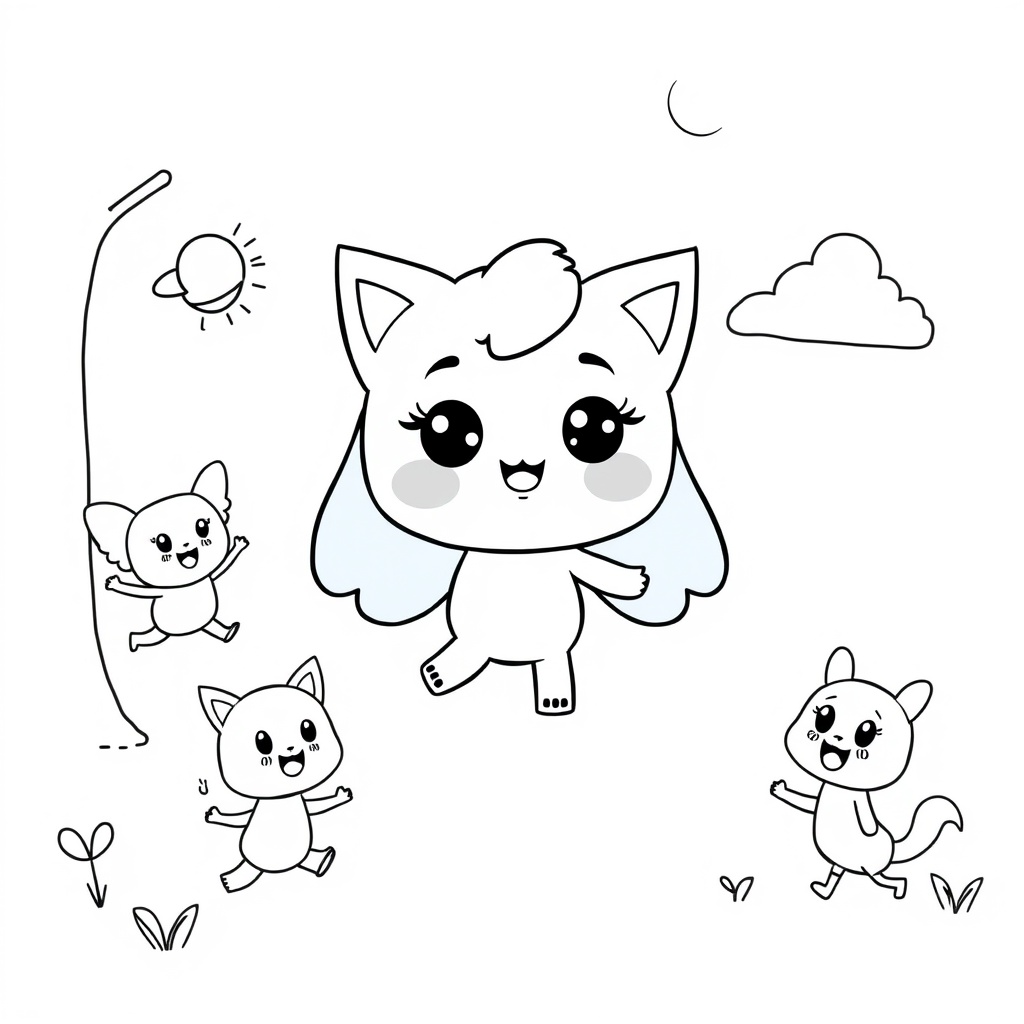 Libro para colorear: Aventuras de Bluey