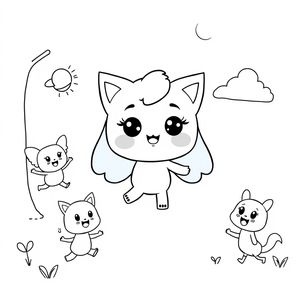 Libro para colorear: Aventuras de Bluey