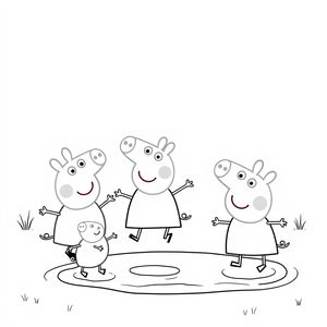 Libro de Colorear Peppa Pig