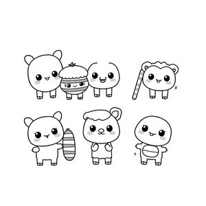 Libro de colorear de Bluey: Mundo de Amistad