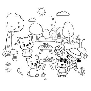 Libro de Colorear Bluey