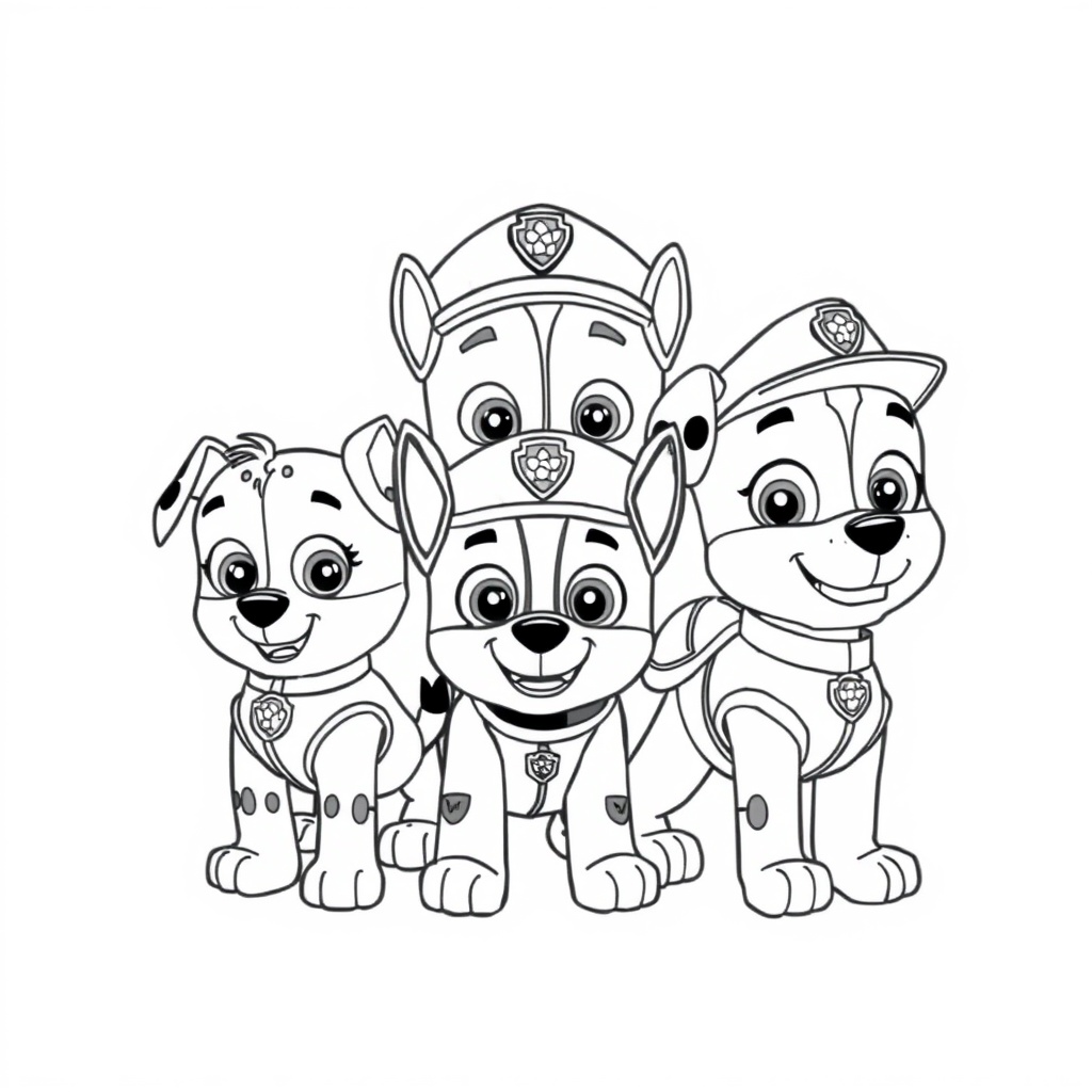 Libro de Colorear de PAW Patrol