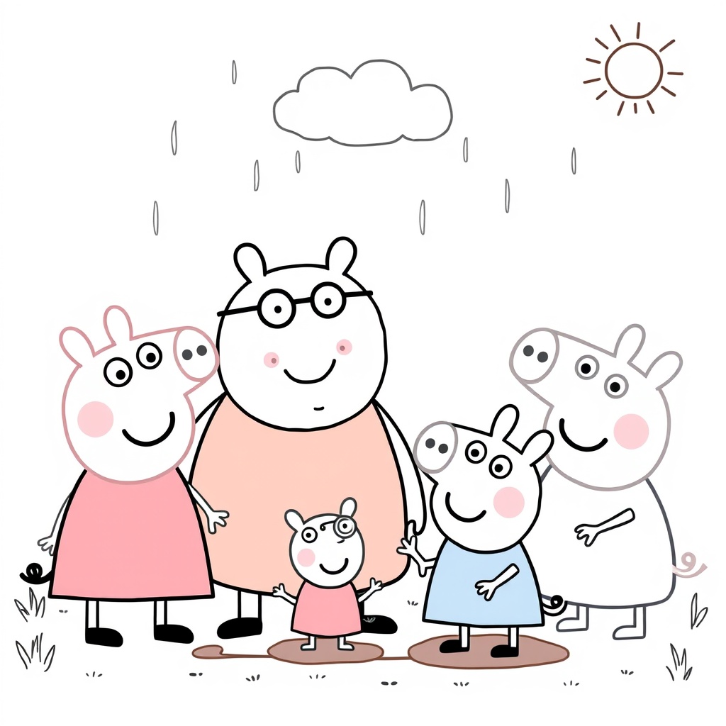 Peppa Pig - Libro de Colorear de Aventuras