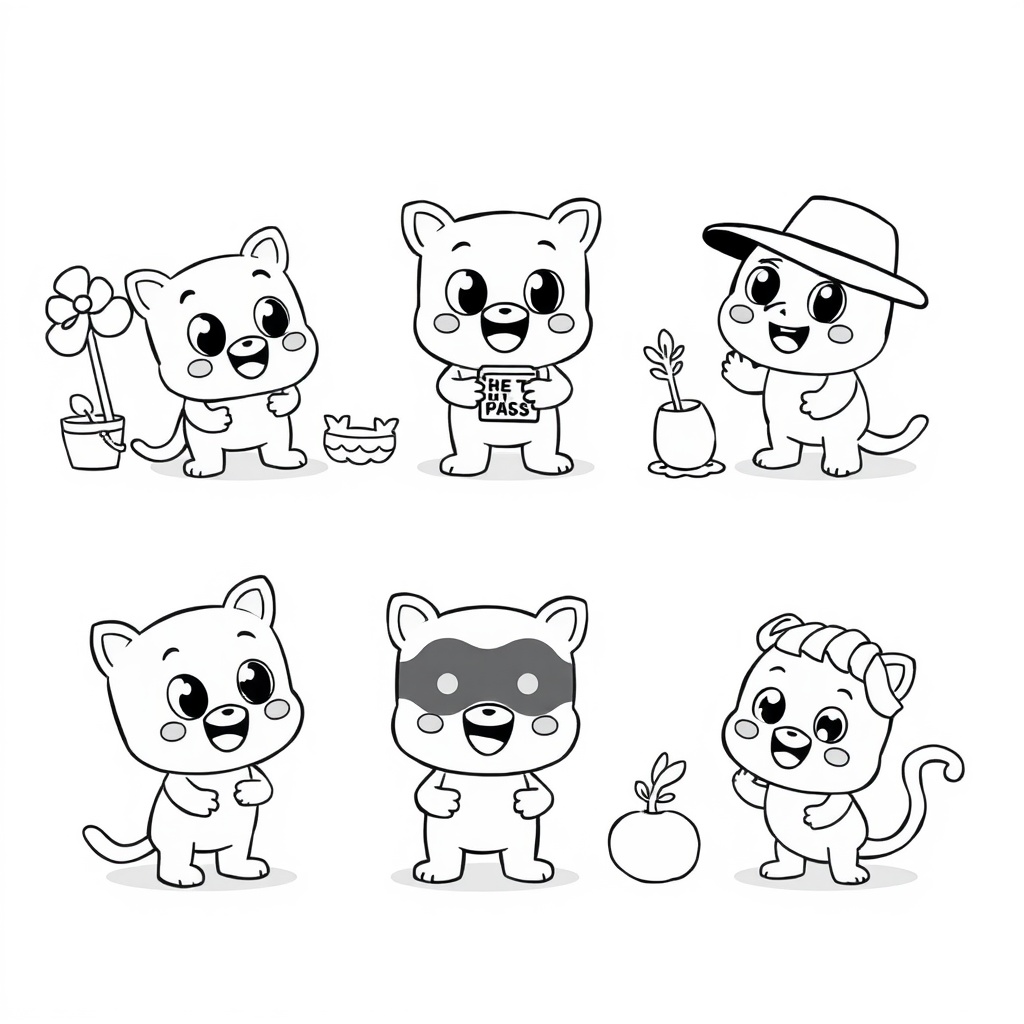 Libro para colorear de Bluey